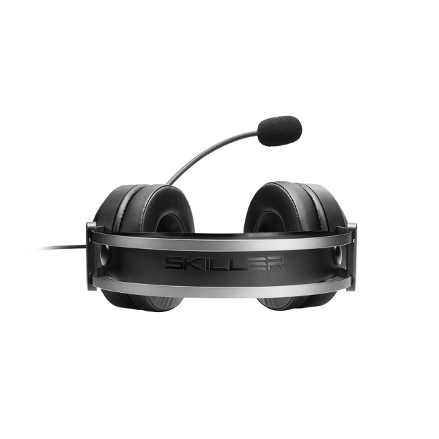 Diadema Alámbrica Sharkoon Skiller SGH30 | USB | Stereo | Sonido Envolvente 7.1 | RGB | Micrófono Omnidireccional | PC / PS4/5 | Color Negro | H-SGH30