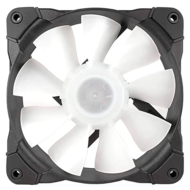 Ventilador Munfrost Sunflower | 120mm | 1100RPM | 24.5dBA | 6-pin | ARGB | Color Negro | MFVSNF1B