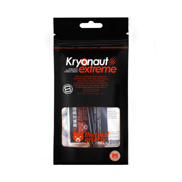 Pasta Térmica Thermal Grizzly Kryonaut Extreme | 2 g | 0 pS/m | Rosa | TG-KE-002-R