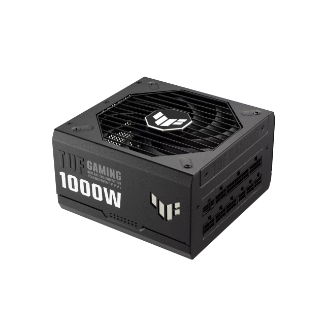 Fuente de Poder ASUS TUF GAMING 1000G | 1000W | 80 PLUS Gold | 24-pin ATX | 150 mm | Full Modular | Negro | TUF-GAMING-1000G