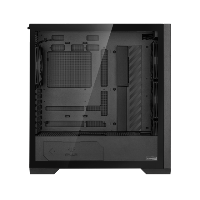 Gabinete ASUS TUF Gaming GT302 ARGB | E-ATX, ATX, Micro-ATX, Mini ITX / Compatible Back Connect | Cristal Templado | Ventiladores ARGB Preinstalados 140mm x 4 | TUF GAMING GT302 ARGB BLACK