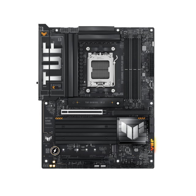 Tarjeta Madre ASUS TUF GAMING X870-PLUS WIFI | ATX | AM5 | AMD X870 | DDR5 (Hasta 256GB) | HDMI / USB-C | Wi-Fi 7 | Bluetooth 5.4 | Negro | TUF GAMING X870-PLUS WIFI
