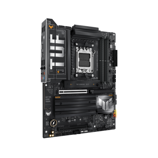 Tarjeta Madre ASUS TUF GAMING X870-PLUS WIFI | ATX | AM5 | AMD X870 | DDR5 (Hasta 256GB) | HDMI / USB-C | Wi-Fi 7 | Bluetooth 5.4 | Negro | TUF GAMING X870-PLUS WIFI
