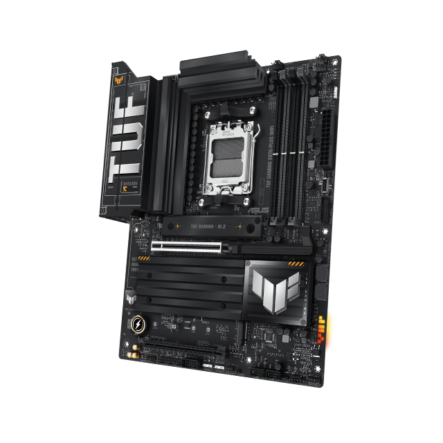 Tarjeta Madre ASUS TUF GAMING X870-PLUS WIFI | ATX | AM5 | AMD X870 | DDR5 (Hasta 256GB) | HDMI / USB-C | Wi-Fi 7 | Bluetooth 5.4 | Negro | TUF GAMING X870-PLUS WIFI