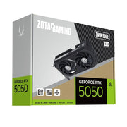 Tarjeta de Video ZOTAC GAMING GeForce RTX 5050 Twin Edge OC | 8GB GDDR6 | PCI Express 5.0 | 128 Bits | ZT-B50500H-10M