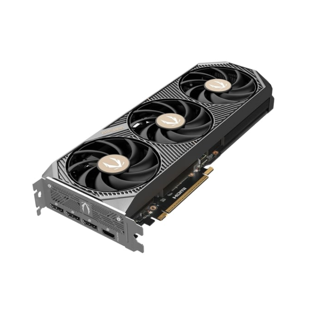 Tarjeta de Video ZOTAC GeForce RTX 5070 SOLID OC | 12GB GDDR7 | 192-bit | PCI Express 5.0 | 3 x DisplayPort 2.1b / 1 x HDMI | ZT-B50700J-10P